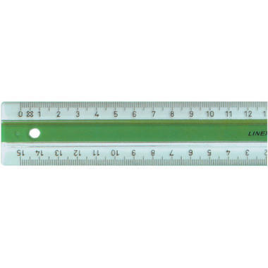 LINEX Superlineal 30cm 87400L grün/transp.