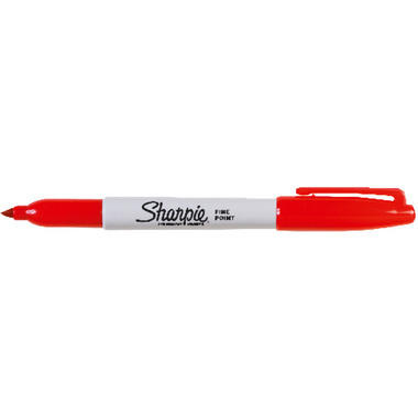 SHARPIE Permanent Marker Fine 1mm S0810940 rouge