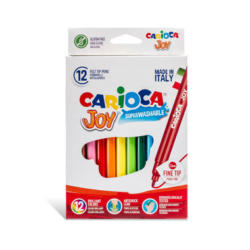 CARIOCA Penna fibra Joy 2,6mm 40614 12 pezzi