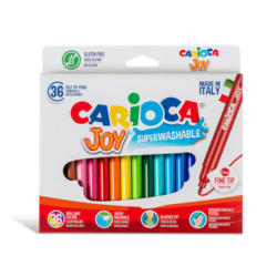 CARIOCA Penna fibra Joy 2,6mm 40616 36 pezzi