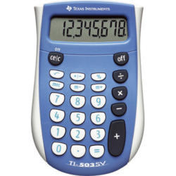 TEXAS INSTRUMENTS Calculatrice base TI-503SV 8 chiffres