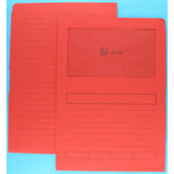 EROLA Dossiers G-Finder 220x310mm 2801 rouge 100 pcs.
