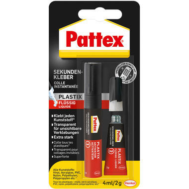 PATTEX Plastix Adesivo istantaneo PSA1C 2g