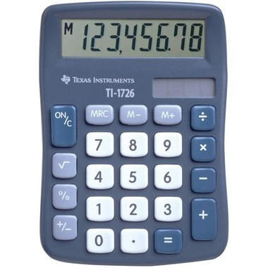 TEXAS INSTRUMENTS Grundrechner TI-1726 8-stellig