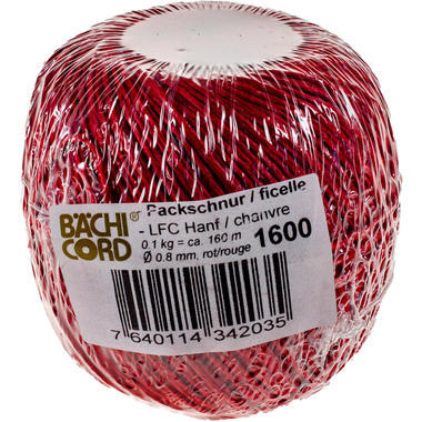 BAECHI Cavo d'imballaggio LFC rosso 541016041 160m 0,8mm
