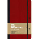 Die Post | La Poste | La Posta FLEXBOOK Carnet de notes Adventure 21.0008 ligné 13x21 cm red