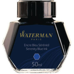 WATERMAN Tinte 50ml S0110720 blau