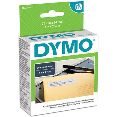 DYMO Etichette per indirizzo S0722520 permanente 54x25mm