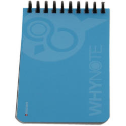 WHYNOTE Notizbuch A6 WNPBOK04 starter-kit, blau