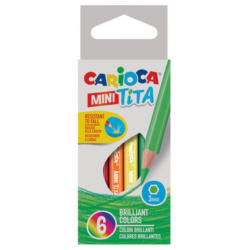 CARIOCA Crayon Mini Tita 3mm 42322 6 pcs.