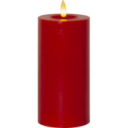 STAR TRADING Candela a LED Flamme 17.5cm 12.061-45 rosso