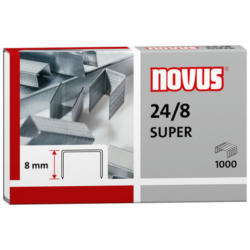 NOVUS Graffette 24/8 mm 24/8 040-0038 1000 pezzi