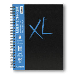 CANSON XL Mixed Media Book A4 31200L022 120 Blatt, weiss, 160g