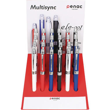 PENAC stylo multifonction Ele-001 TF1402-24D47 Display 24 pieces
