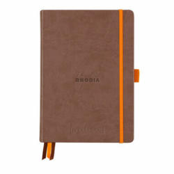 RHODIA Goalbook Taccuino A5 118572C Hardcover cioccolate 240 f.