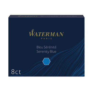 WATERMAN Tintenpatronen Standard S0110860 blau 8 Stück