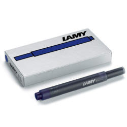 LAMY Tintenpatrone T 10 1210655 blau-schwarz 5 Stück