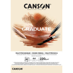 CANSON Graduate Mixed Media A4 400110368 20 flles, beige, 220g
