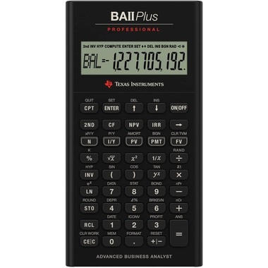 TEXAS INSTRUMENTS Calculator scuola TI-BAII+ plus d/f/i