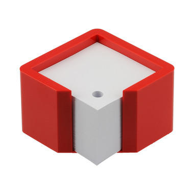 ARLAC Porte-bloc Memorion 257.23 rouge 10x10cm
