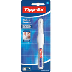 TIPP-EX Shake'n Squeeze 8ml 8022922 Korrekturstift, Blister weiss