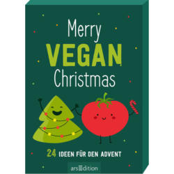 ARS EDITION Calendario dell'Avvento 135420 Buon Natale Vegano