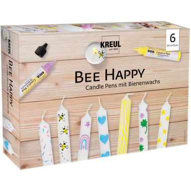 KREUL CandlePen Bee Happy CKH49757 6 Stück