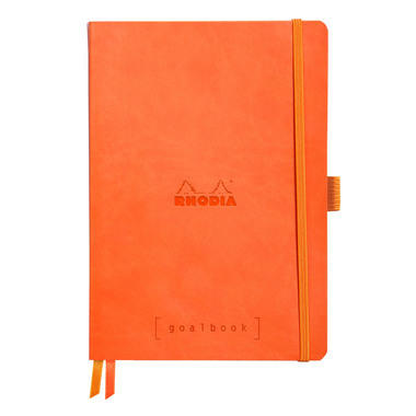 RHODIA Goalbook Notizbuch A5 117583C Softcover mandarine 240 S.