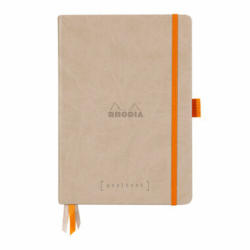 RHODIA Goalbook Taccuino A5 118574C Hardcover beige 240 f.