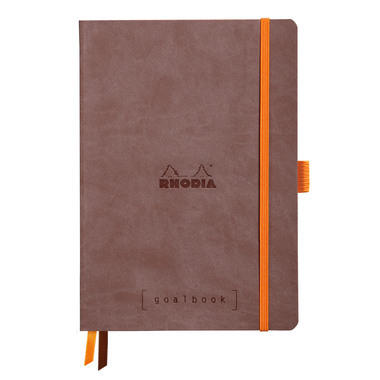 RHODIA Goalbook Carnet A5 117572C Softcover brun chocolat 240 f.