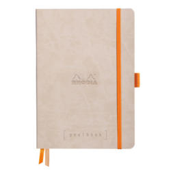 RHODIA Goalbook Notizbuch A5 117574C Softcover beige 240 S.