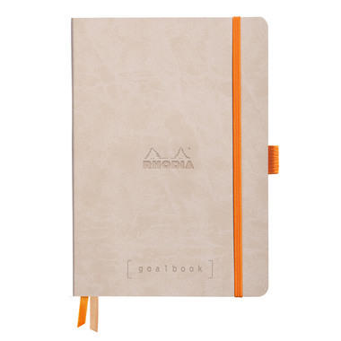 RHODIA Goalbook Taccuino A5 117574C Softcover beige 240 f.