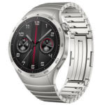 Die Post | La Poste | La Posta Huawei Watch GT4 (46mm, Grey, Steel Strap)