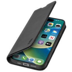 Wallet for iPhone 15, black