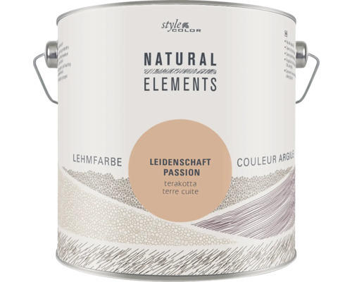 StyleColor NATURAL ELEMENTS Wandfarbe Leidenschaft schmeichelndes terrakotta 2,5 l