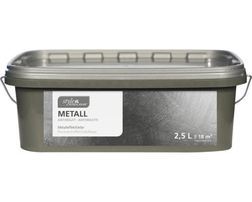 StyleColor METALL Metalleffektfarbe anthrazit 2,5 l