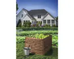 Hornbach Hochbeet klassisch aus Halbriegeln 90 x 90 x 80 cm kesseldruckimprägniert