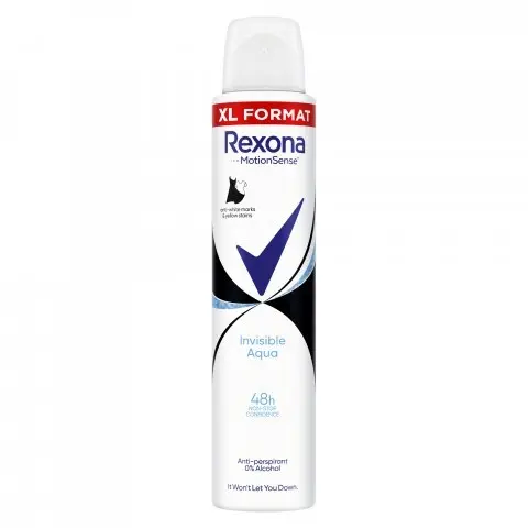 Rexona Deo Invisible Aqua дезодорант спрей 200мл.