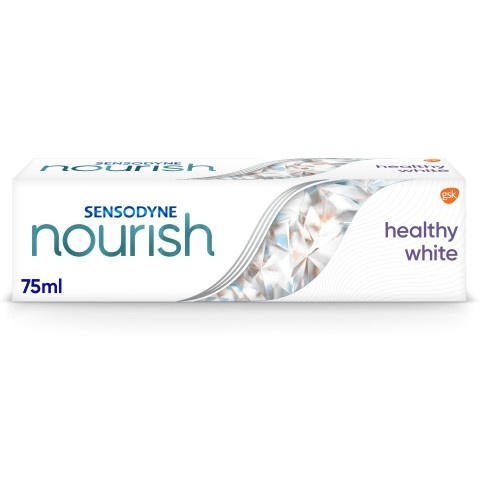 Sensodyne Nourish Healthy White паста за зъби за нежно избелване с вкус на натурална мента 75мл.