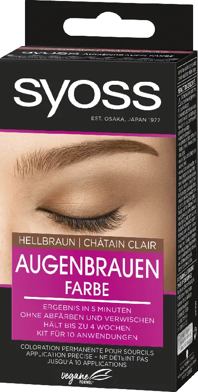 Syoss Augenbrauenfarbe Hellbraun 5-1