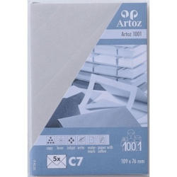 ARTOZ Enveloppes 1001 C7 107134182 100g, gris clair 5 pcs.