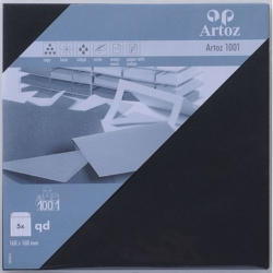 ARTOZ Enveloppes 1001 160x160mm 107454182 100g, noir 5 pcs.