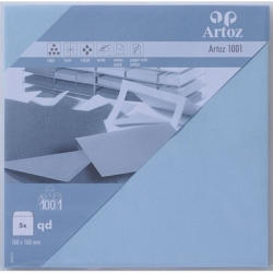 ARTOZ Enveloppes 1001 160x160mm 107454184 100g, bleu pastel 5 pcs.