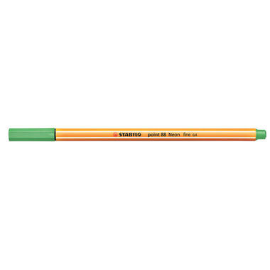 STABILO Fineliner Point 88 0,4 mm 88/033 verde neon