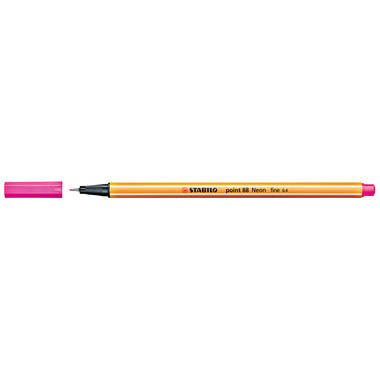 STABILO Penna fibra Point 88 0,4mm 88/056 pink