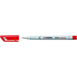 STABILO OHP Pen non-perm. S 851/40 rouge