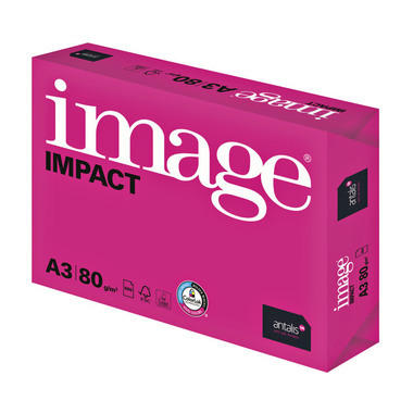 IMAGE IMPACT Papier à copier A3 440371 80g, blanc 500 feuilles