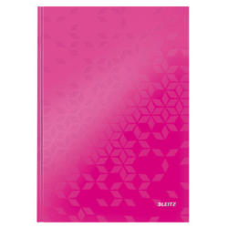 LEITZ Carnet WOW A4 46251023 ligné, 90g pink