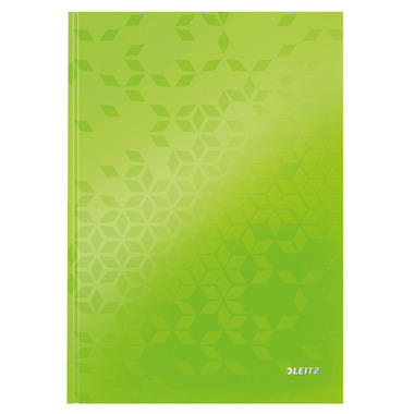 LEITZ Notizbuch WOW A4 4625-10-54 liniert, 90g grün