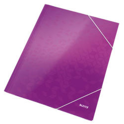 LEITZ Pochettes à élastique WOW A4 39820062 violet